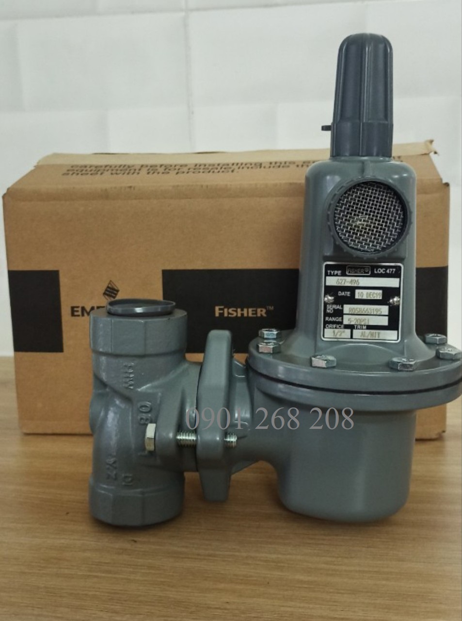 627-496 Fisher regulator